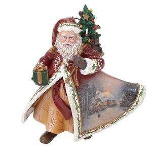 Thomas Kinkade Old World Santas Christmas Ornament Good Wishes At The Holidays